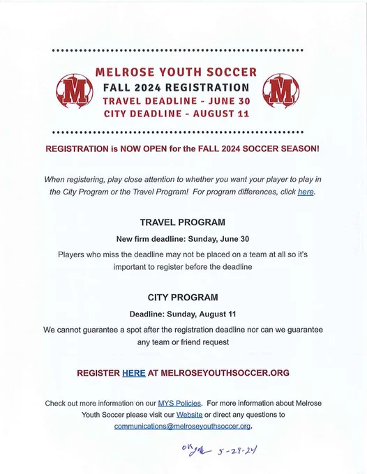 Melrose School Logo