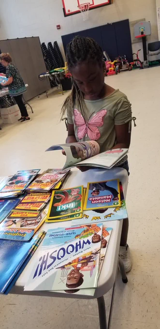 Girl reading 