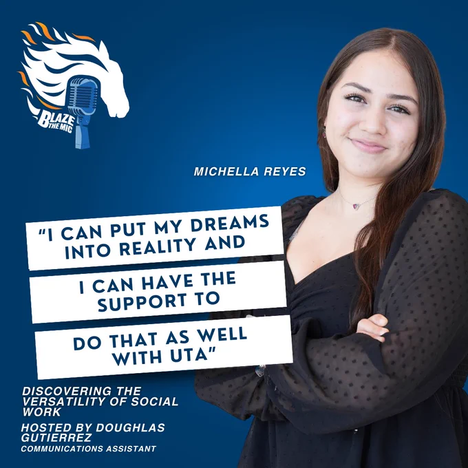 UTA student Michella Reyes