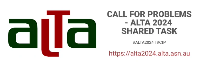 #ALTA2024 Call for Problems for Shared Task