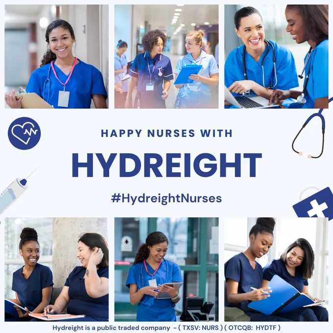Juggling work and life can be tough for nurses.  That's why we prioritize flexibility at Hydreight.   