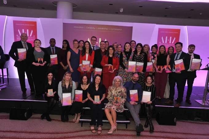 Photo of all AHA Award winners 2024