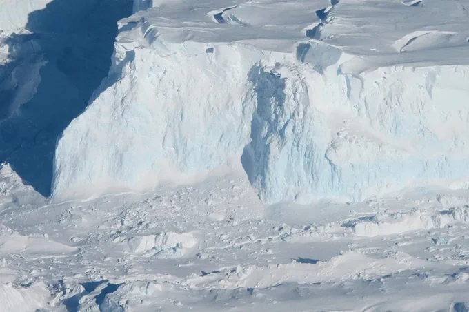 West Antarctica’s Thwaites Glacier.
