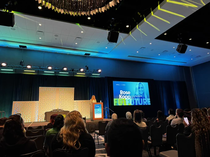 NCWIT Summit stage