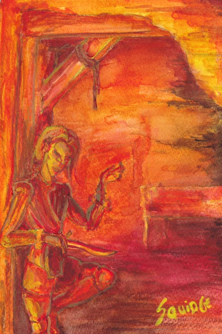 Ratbone in Marta's Hospice within the Buried Village