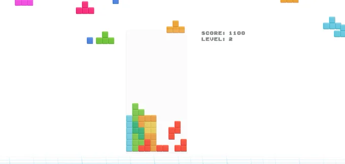 Tetris 3D Gameplay
