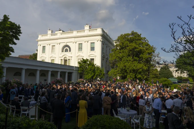 President Biden and the Second Gentleman deliver remarks at a celebration for Jewish American Heritage Month at the White House.