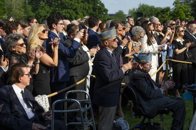 President Biden and the Second Gentleman deliver remarks at a celebration for Jewish American Heritage Month at the White House.