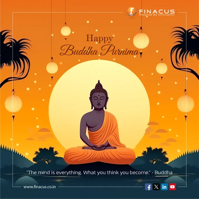 Wishing everyone a peaceful and enlightening Buddha Purnima from all of us at Finacus Solutions!🌟

May the teachings of Buddha guide you to peace and wisdom.🌸
