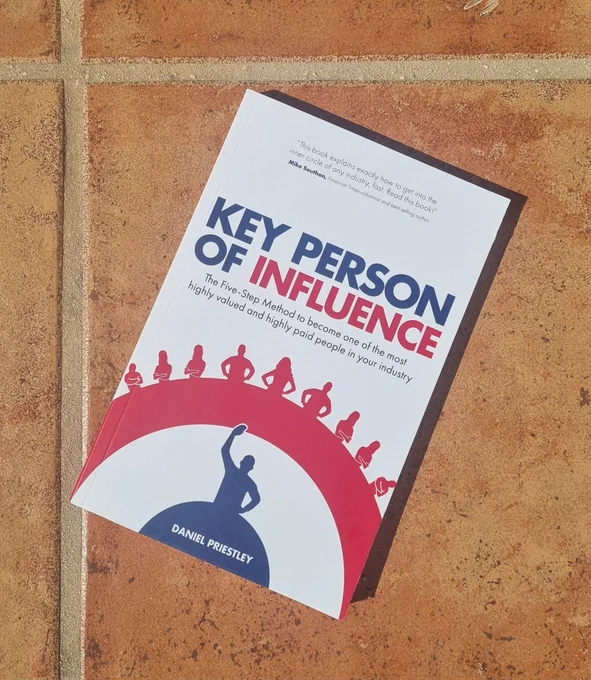 #DanielPriestley Key Person of Influence. Leeds Business Podcast.
