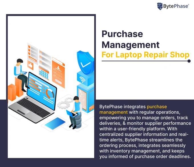 Purchase Management For Laptop Repair Shop
