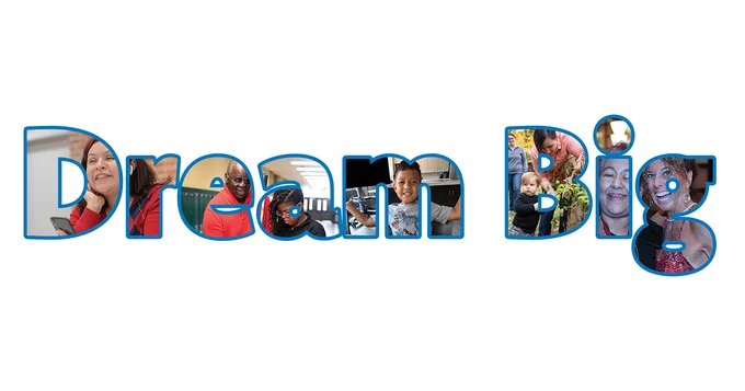 Dream Big! Give $25 Drive graphic