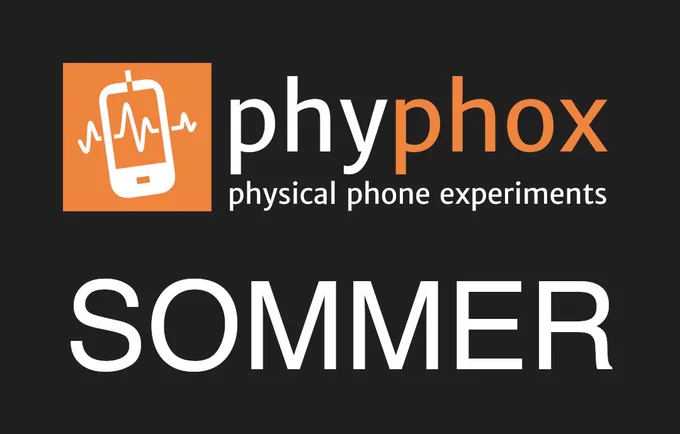 phyphox-logo mit dem Wort „Sommer“ drunter