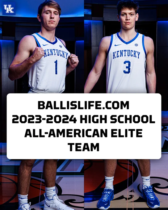 Travis Perry and Trent Noah are listed in the Ballislife.com High School All-American Elite Team. 