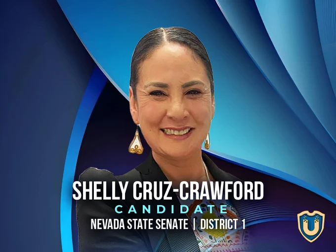 Gender Justice Creates a Better Nevada
by Dr. Shelly Cruz-Crawford

My name is Michelee “Shelly” Quiroz Cruz-Crawford. I am a mother. I am a wife. I am a school principal. I am an Air Force Equal Opportunity Officer. I am running to be your next state senator in Senate District One.

To read the remainder of this article, please CLICK the following link: https://bit.ly/3KcaOHL 
