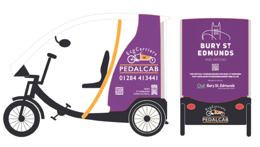EcoCarriers PedalCab Bury St Edmunds - 01284 413441