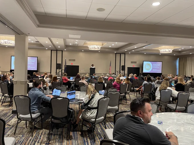 Image of Shileste Overton Morris speaking at 2024 National SEL Conference
