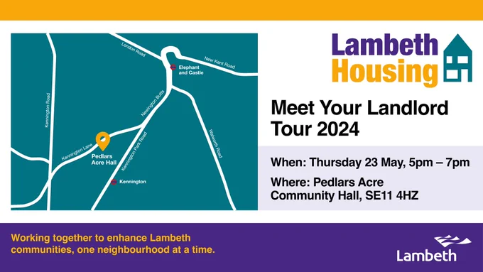 Come & meet the Lambeth Housing Services team🏚👥