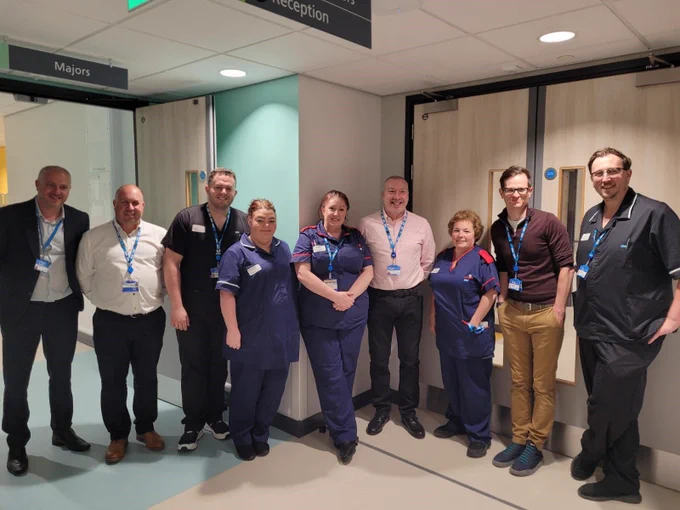 Many of the team with our CEO Brendan Brown and others 