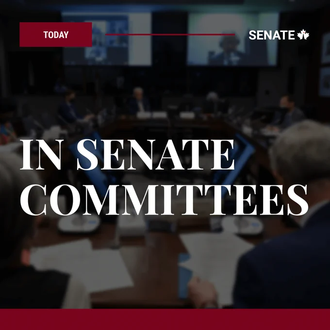 Today in Senate Committees