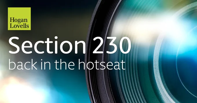 Section 230 back in the hotseat 