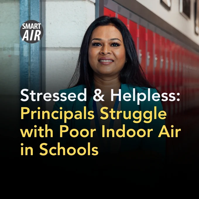 The new study found principals experience significant stress because of the burden of managing poor air quality.