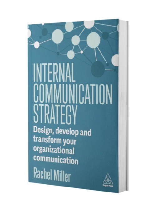 A screenshot of a web picture of a copy of Internal Communication Strategy by Rachel Miller. 