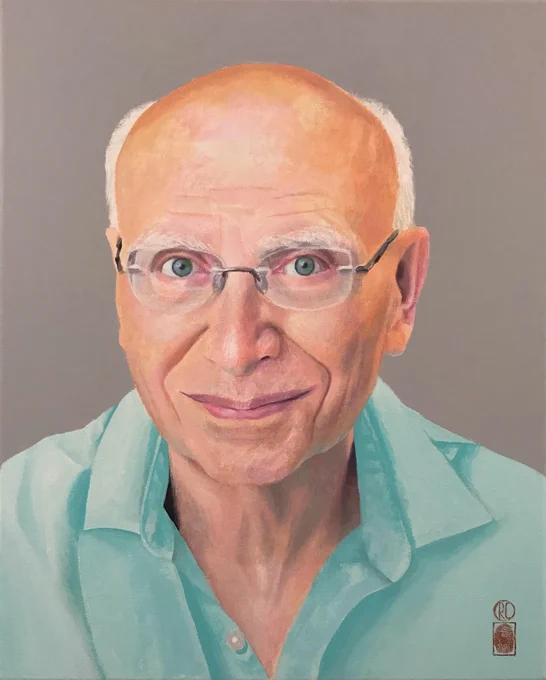 Portrait of David Luban by Roberto Caruso.