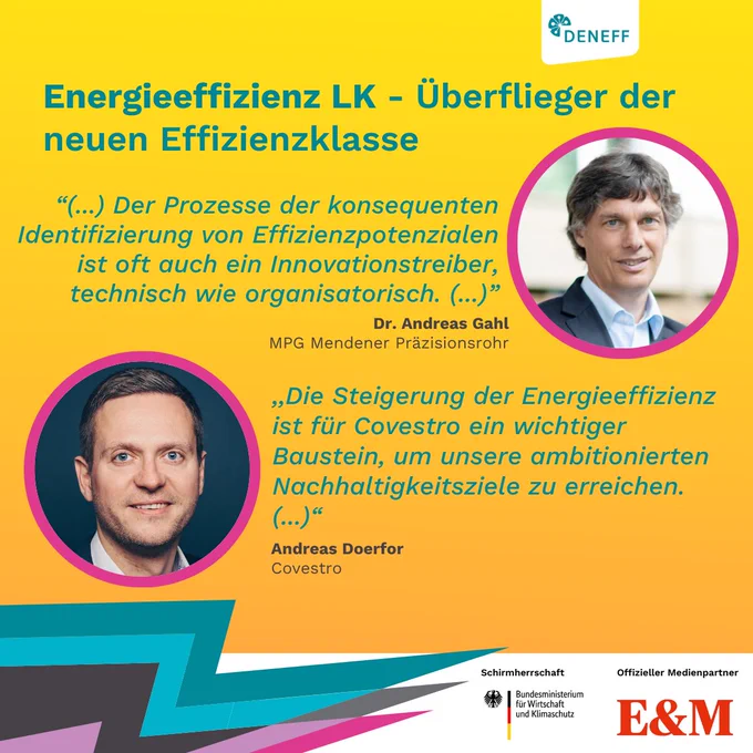 Alle #Unternehmen müssen #klimaneutral werden. In der Öffentlichkeit wirkt es oft so, als sei die #Klimatransformation eine politisch verordnete Zumutung für Unternehmen, die am liebsten gar nichts ändern würden. Doch einige langfristig denkende Unternehmen haben bereits erkannt, dass Klimatransformation zu einer Daseinsfrage geworden ist. Das diskutieren wir auf der DENEFF Jahreskonferenz 2024 in Berlin! Tickets gibt es unter deneff.org/jak2024