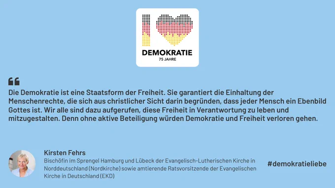Ein Screenshot eines blauen Hintergrunds mit Text.