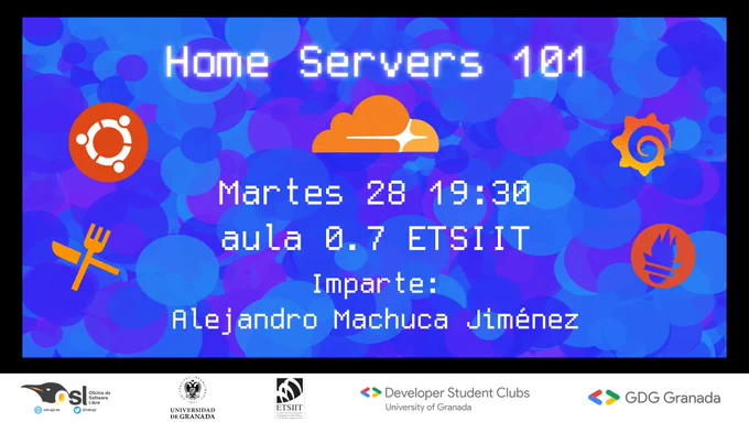 Cartel del evento (info en el tweet)