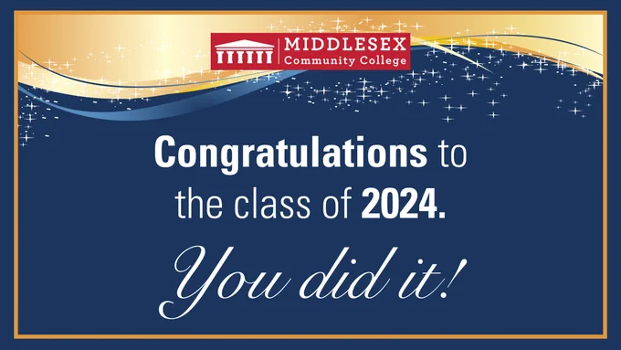 Congratulations to the class of 2024. You did it!