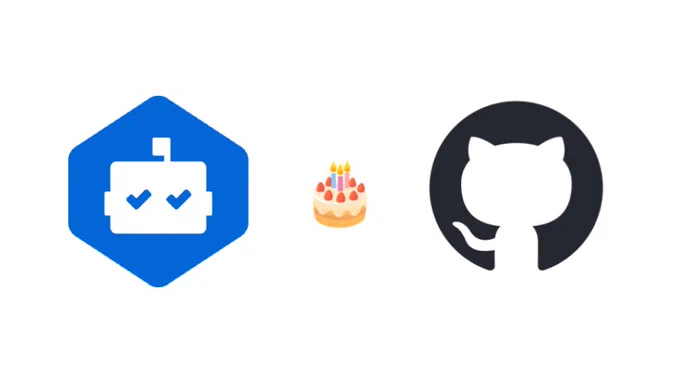 Dependabot <birthday cake> GitHub