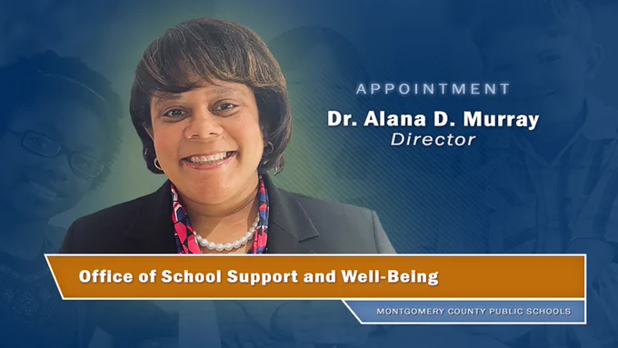 Dr. Alana D. Murray, director, Office of School Support and Well-Being, Office of the Deputy Superintendent.