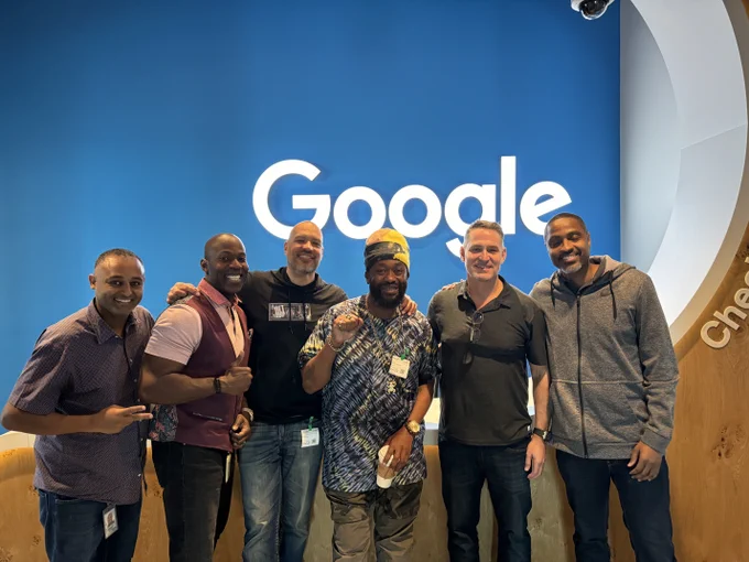 Googlers at most recent BreakBeat coding Hackathon