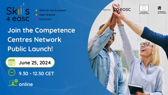 Public launch of the Skills4EOSC Competence Centres Network