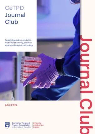 April Journal club front cover