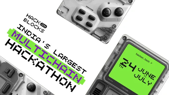 HackOnBlocks'23 - India's Largest Multichain Hackathon 🏆