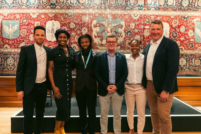 SportsAid welcomed the charity’s partners and guests to Girdlers’ Hall in London last week for a discussion about the evolving definition of success within high-performance sport!
 
Beyond The Podium, supported by the Girdlers' Company, explored the importance of self-fulfilment for athletes, understanding their identity beyond the quest for medals, caring for their mental health and how they develop the resilience to overcome setbacks. There was also an emphasis on crossover learnings from sport to business with an insight into the wellbeing support in place for athletes ahead of the highly-anticipated Paris 2024 Olympic and Paralympic Games.