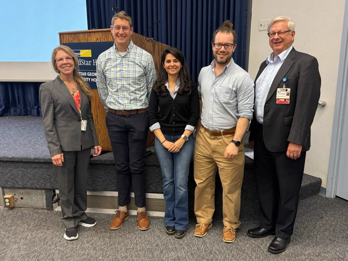 First Place Winners: A. Patrick McDeed, Zeeba Manavi, and Ryan Staples