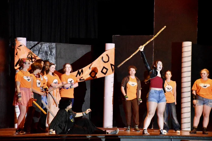 NicATL:
Nicholson Catholic College students perform during dress rehearsal of Percy Jackson Musical The Lightening Thief.
