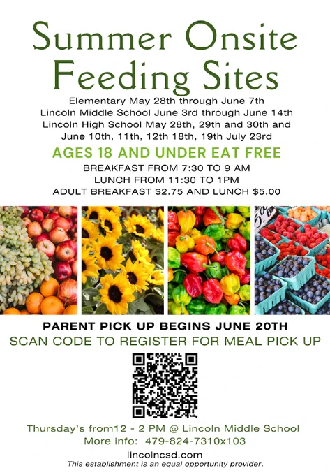 Summer Feeding Flyer 24 English