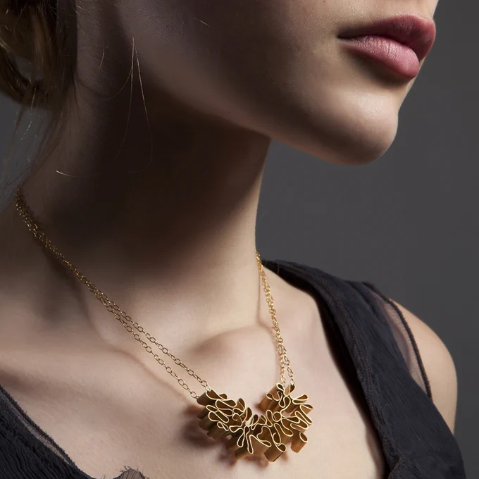 The Ruffle Necklace - Karen's ‘favourite piece’.