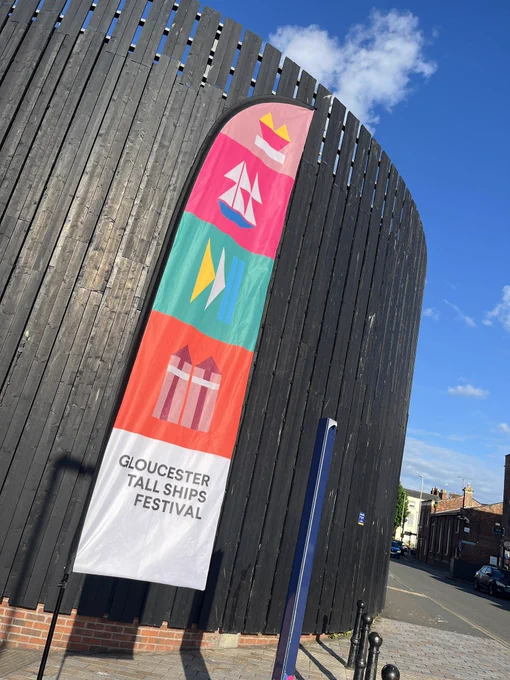GLOUCESTER TALL SHIPS festival banner
