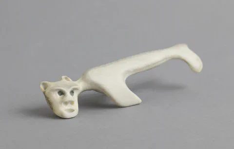 Josiah Nuilaalik, Sea Spirit, Antler, Image and Information sourced from Inuit Gallery of Vancouver webpage, https://inuit.com/collections/josiah-nuilaalik-mmxxiv/products/gp221107.