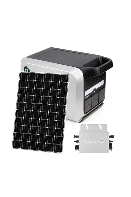 Product pictures of 600W balcony power generation system manufactured by Shenzhen Yuze Future Technology