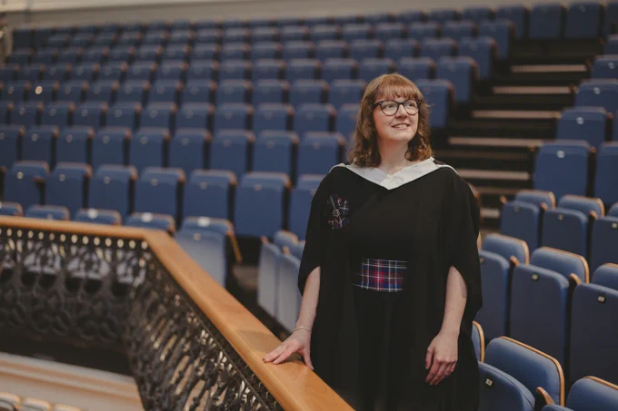 Chloe Jackson at RGU Winter Graduation 2024