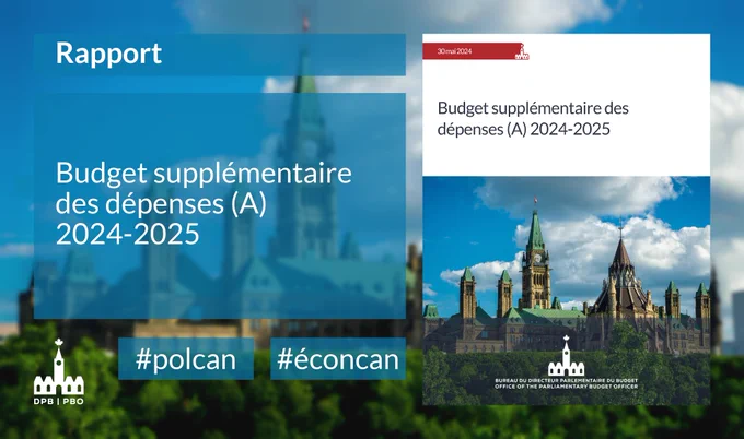 Image décorative pour le rapport « Budget supplémentaire des dépenses (A) 2024-2025 » 