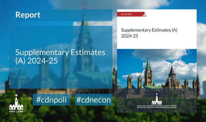 Decorative image for the report “Supplementary Estimates (A) 2024-25” 