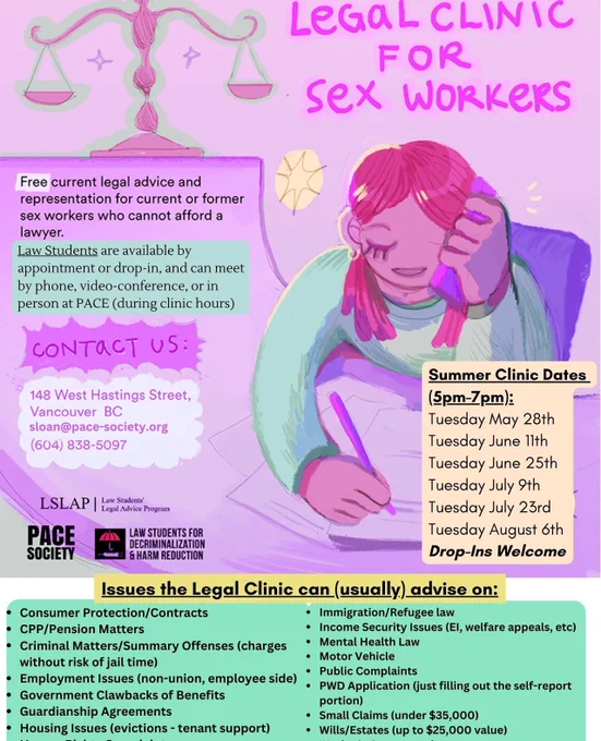 [Image Description: A pink and purple graphic has a drawing of a person talking on the phone and writing on a piece of paper.]